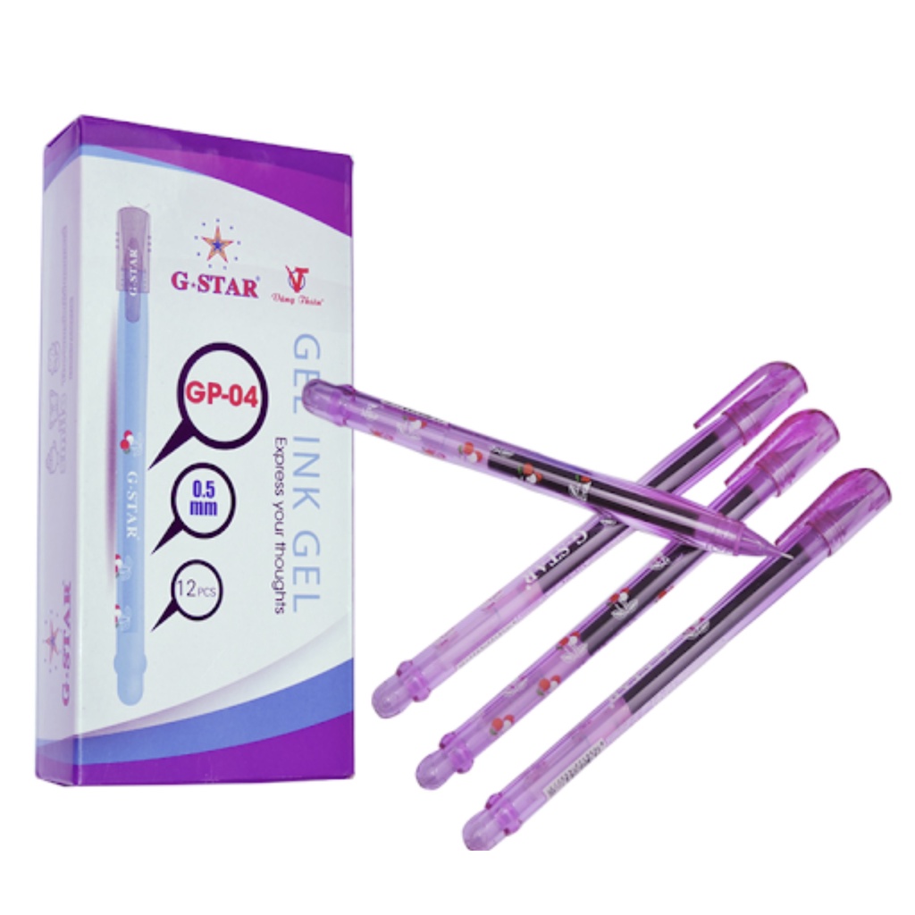 Bút Gel G-STAR Trái Cherry 0.5mm GP-04