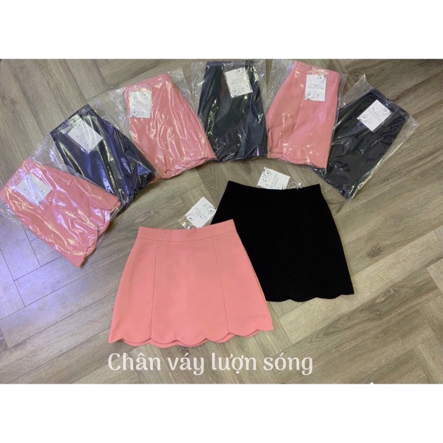 Quần váy lượn sóng