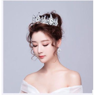 COMBO Vương Miện Cưới Dành cho Cô Dâu Nữ Hoàng Băng Giá MS: VM05