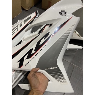 Dàn áo Exciter 150 trắng đỏ mẫu tem đời xe 2018