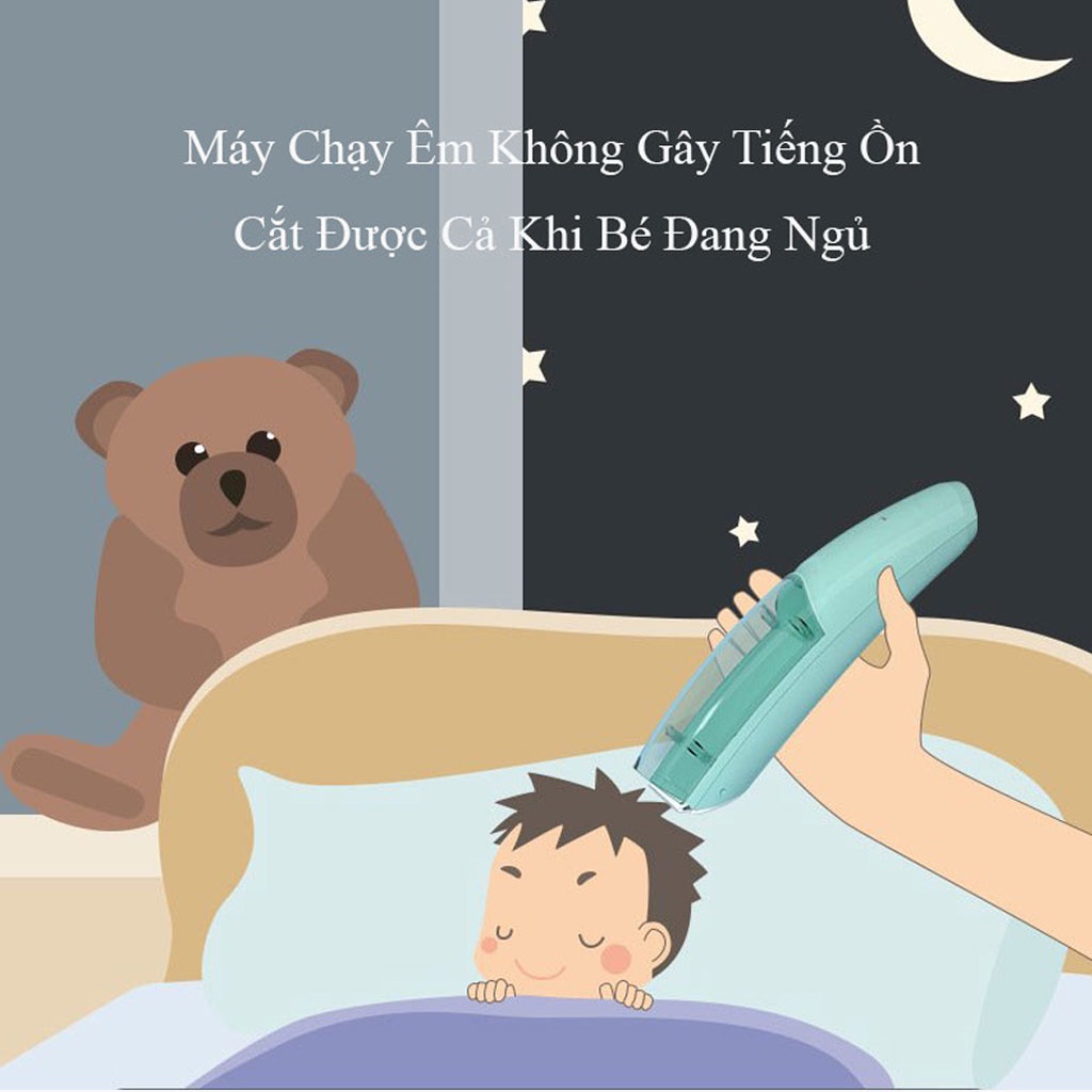 Tông đơ thông minh thế hệ mới Misuta Tăng đơ cắt tóc cao cấp nhỏ gọn bảo hành 6 tháng