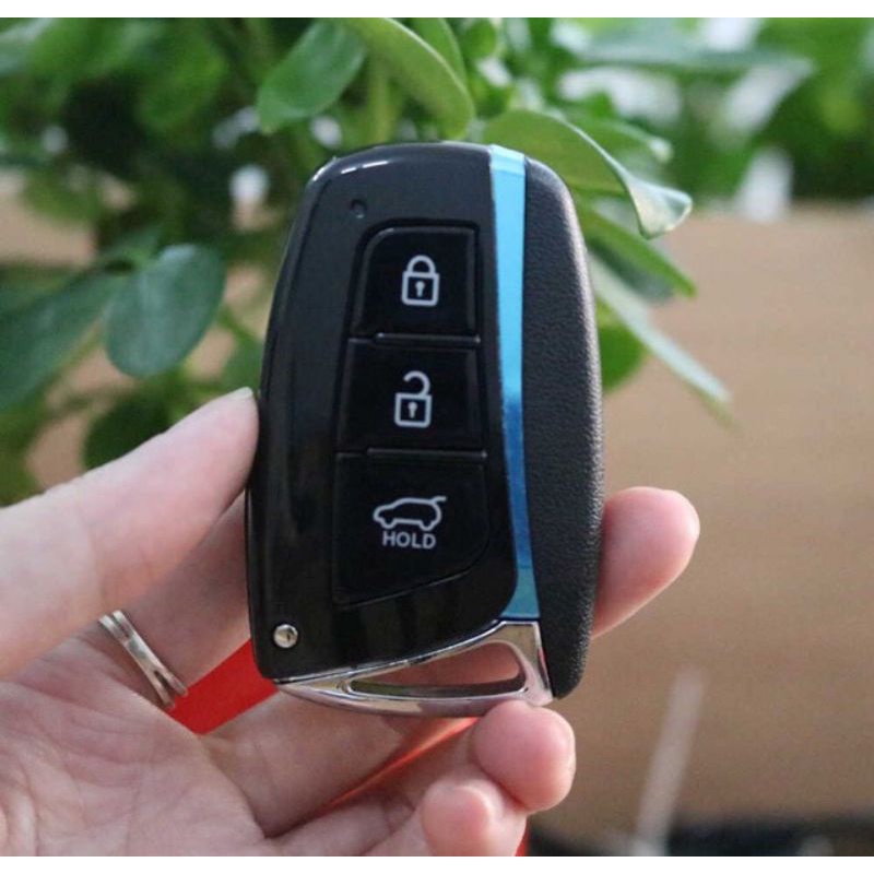 Vỏ chìa khoá SMARTKEY xe huyndai santafe 3 nút