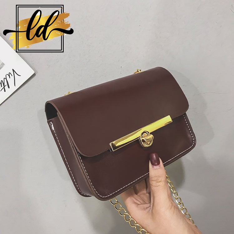 Túi Đeo Chéo Da Mềm Mini Thời Trang - T88