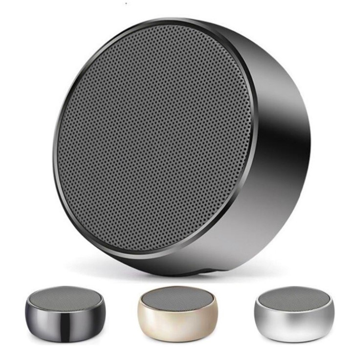 Loa bluetooth BS01,Vỏ Kim Loại, Bass Hay, Có Móc Treo Tiện Lợi, Có Khe Cắm Thẻ Nhớ, Cổng 3.5,pin trâu, bảo hành 3 tháng.