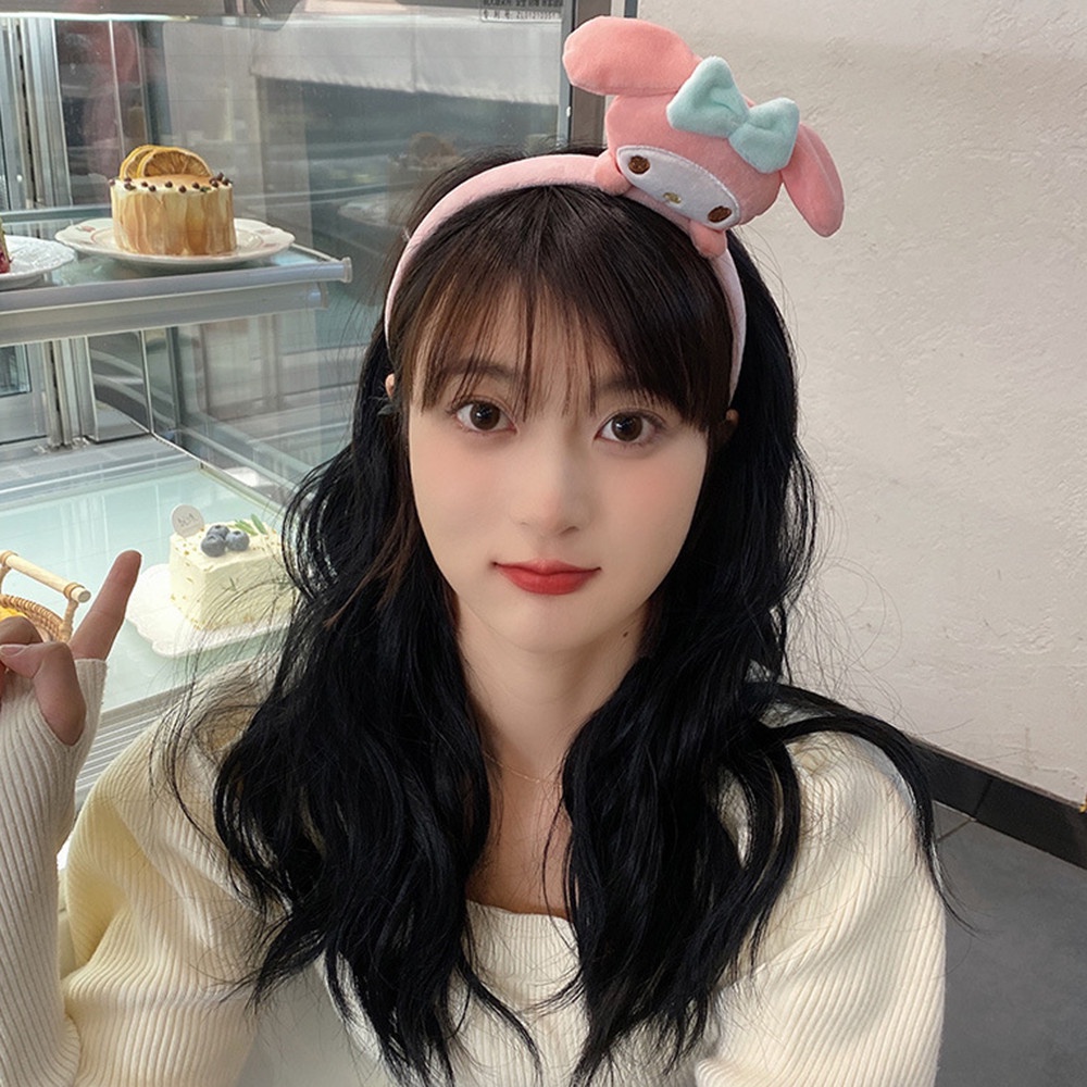 Băng Đô Cài Tóc Đính Búp Bê Hoạt Hình Melody Pudding Dễ Thương