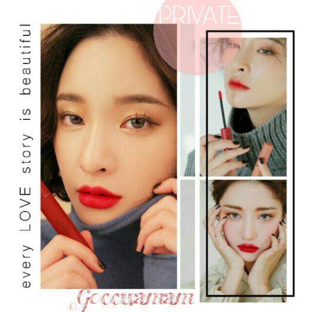 (CÓ SẴN) Son kem lì 3CE VELVET LIP TINT màu Know Better, Pink Break, Going Right, Childlike, Daffodil, Taupe, Best Ever | Thế Giới Skin Care