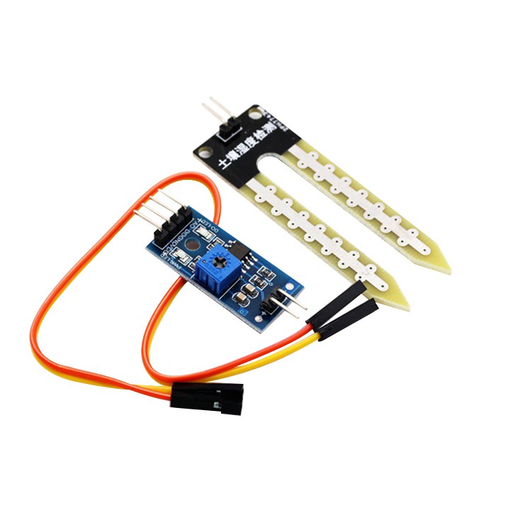 Module đo độ ẩm đất. Dùng để chế tưới cây tự động