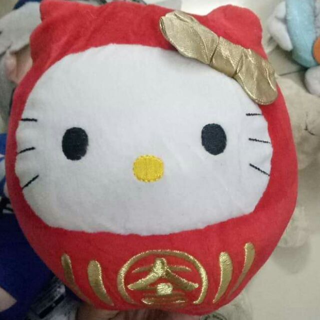 Gấu bông kitty daruma