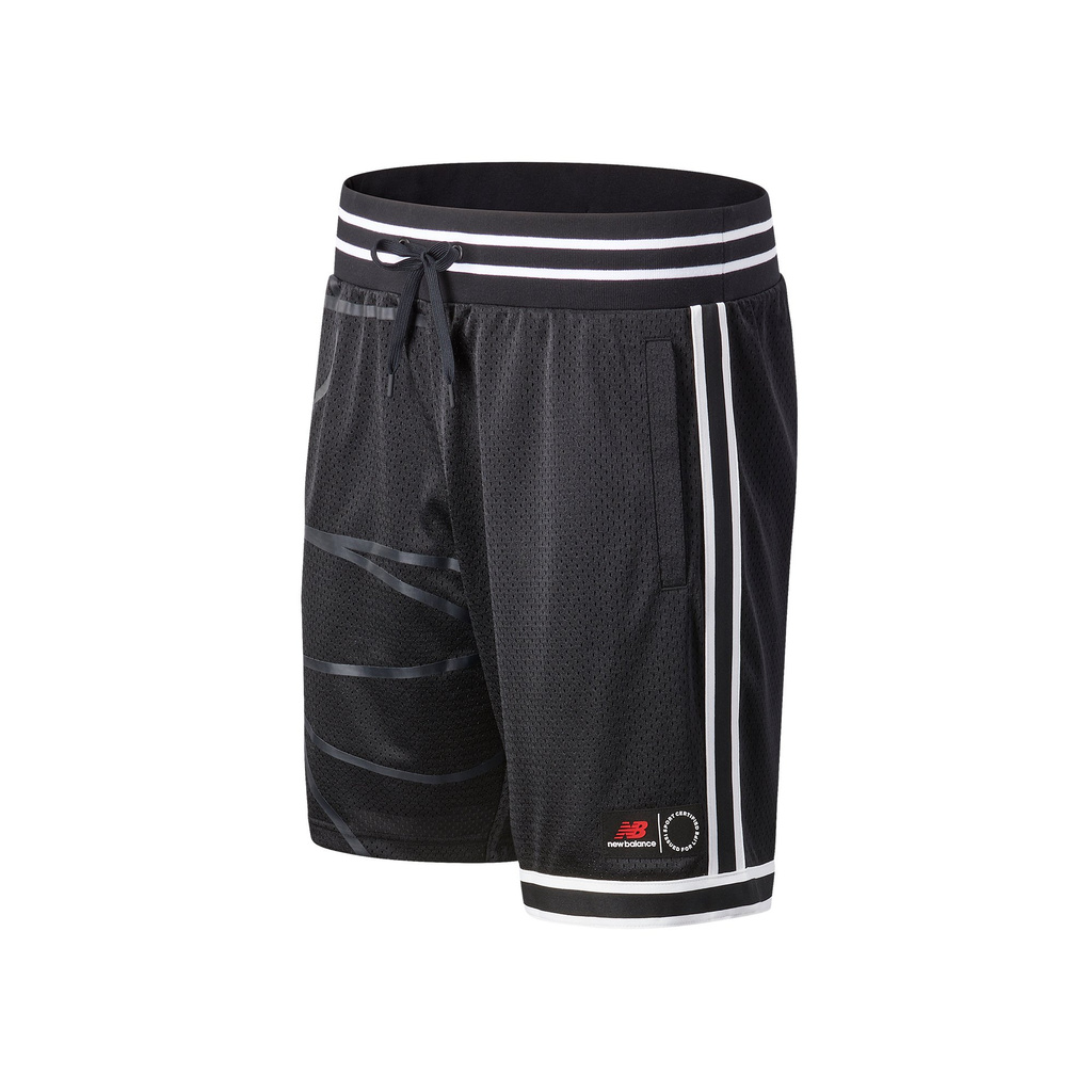 Quần ngắn bóng rổ nam NEW BALANCE Basketball MS03590BK (form quốc tế)