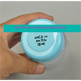 Bình trữa sữa Cổ rộng cho Bé - Dung tích 180ml