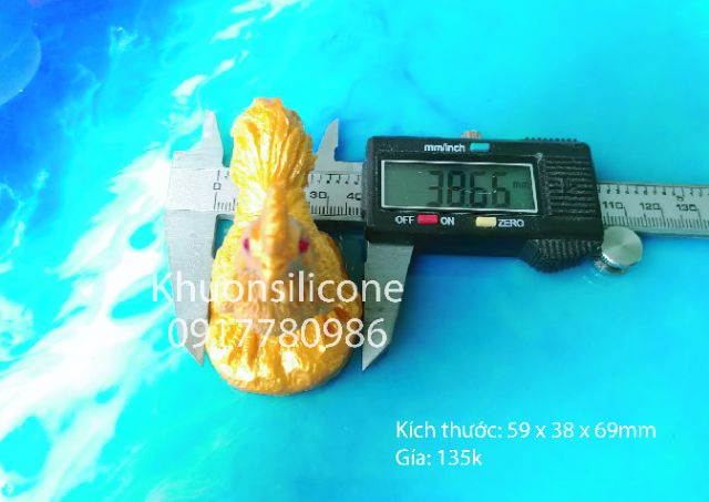 Khuôn rau câu silicone 12 con giáp