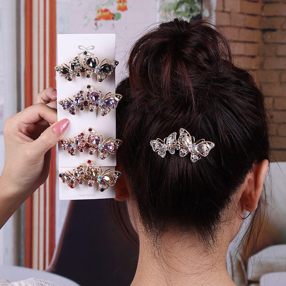 BSUNS Kẹp Tóc Đính Đá Toàn Bộ Cho Nữ