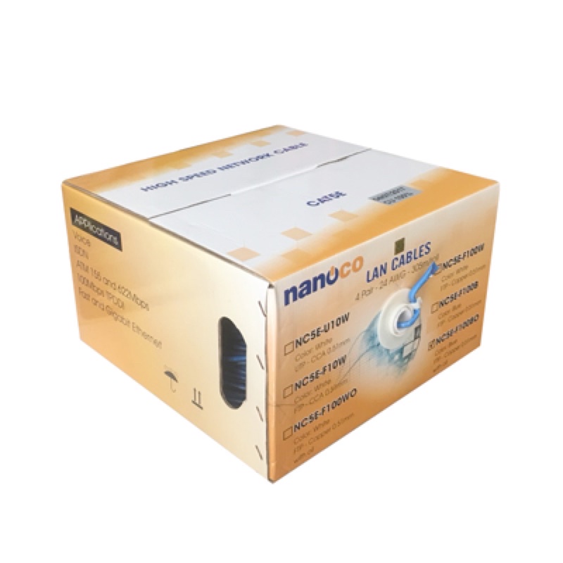 Dây cáp mạng Nanoco NC5E-F10,