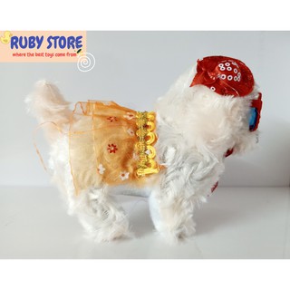 CHÓ CON BIẾT ĐI LON TON VÀ SỦA (Dùng pin)