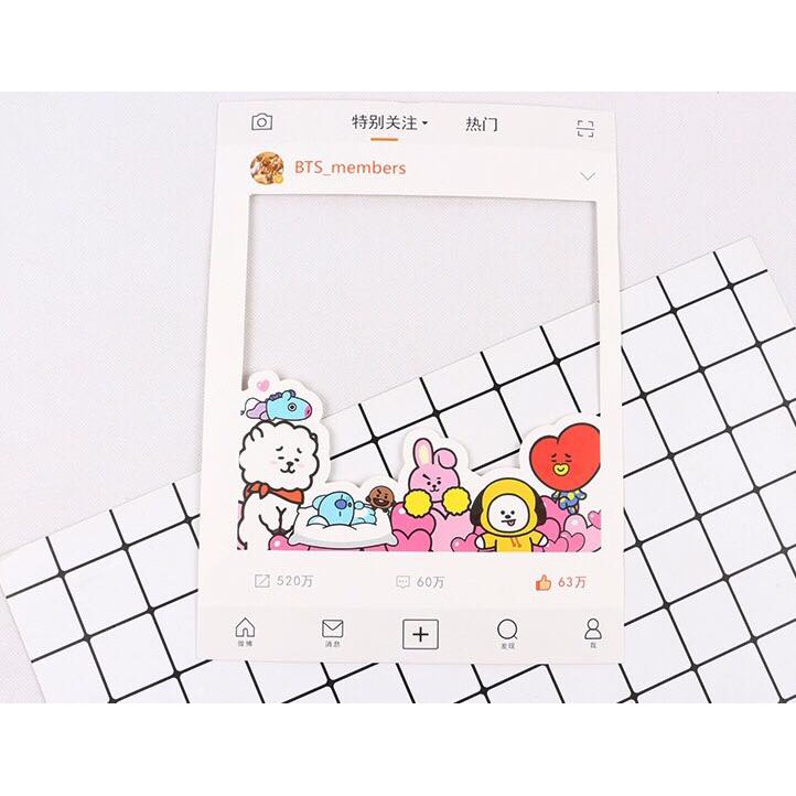 Khung instagram BT21
