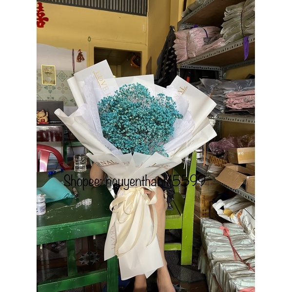 BÓ HOA BABY KHÔ NGƯỜI YÊU, TẶNG MẸ, TỐT NGHIỆP, NGÀY 8/3