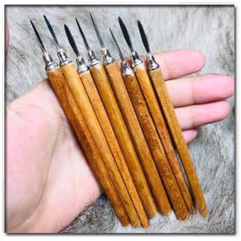 Cây lấy khoé Nail chuyên dụng cán gỗ