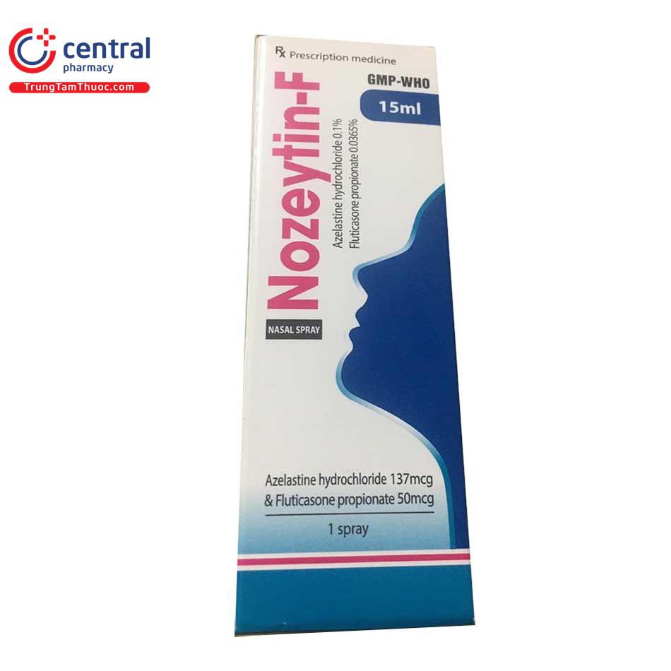 Lọ xịt mũi NOZEYTIN, NOZEYTIN F 15 ml - LinhChi Pharmacy