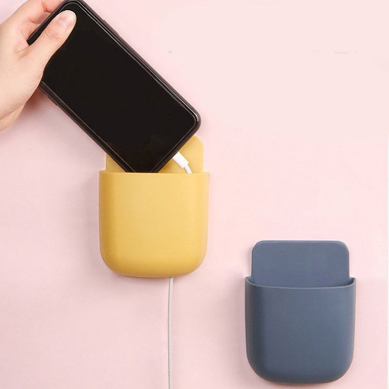 Khay Để Điều Khiển, Remote, Kệ Để Điện Thoại Dán Tường Đa Năng