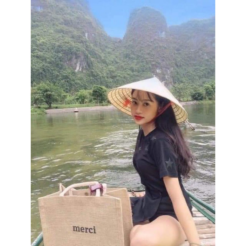 Túi Đi Biển Merci Hot Hít