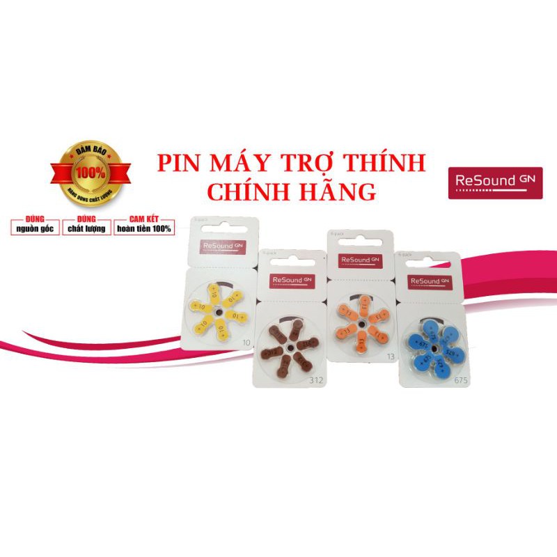 pin máy trợ thính 10-13-312-675 (chính hãng của ĐỨC )