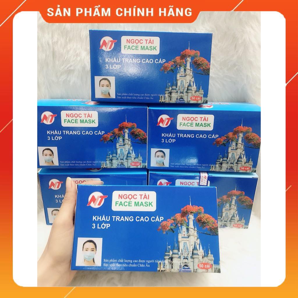 Khẩu trang y tế 3 lớp 50 cái