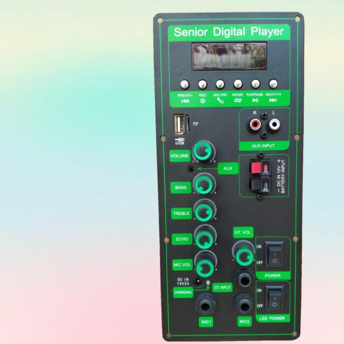 Mạch loa kéo 2 kênh riêng biệt 2 IC HY8110B 60W * 2