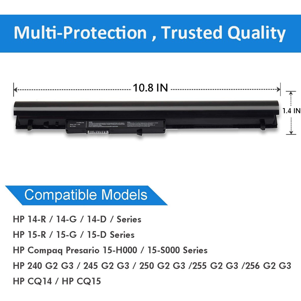 Pin laptop HP OA04 OA03 240 245 250 255 256 G2 G3 CQ14 CQ15 14-R 14-G 14-D 15-R 15-G 15-D