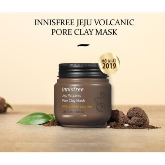 [NEW 2019] Mặt Nạ Innisfree Jeju Volcanic Pore Clay Mask 100ml
