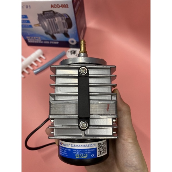Máy sục sủi thổi khí oxy hồ cá cảnh Resun ACO-002 - Máy Oxy bể cá 25W
