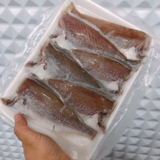 Khô cá đù 1 nắng cần giờ lớn như hình