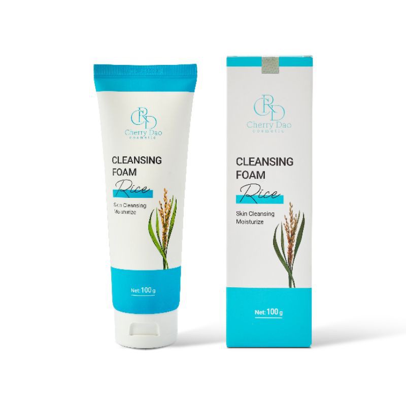 Sữa rửa mặt Cám Gạo Cherry Đào