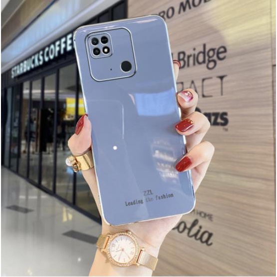 Ốp Điện Thoại Silicon Viền Thẳng Họa Tiết Đơn Giản Cho Redmi 9 Redmi 9A Redmi 9C Redmi 8 Redmi 8A Redmi 10C Redmi 10A