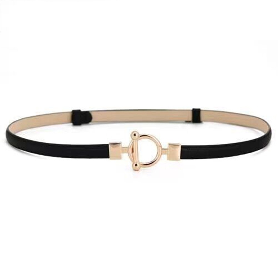 Thắt Lưng Da Bản Nhỏ Phong Cách Hàn Quốc Hợp Thời Trang Cho Nữ