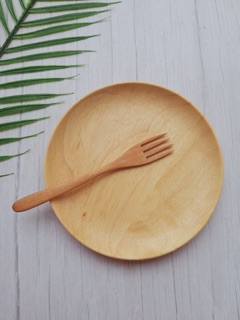 Dĩa gỗ nhãn xuất khẩu