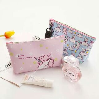 Túi mĩ phẩm ngưa unicorn.