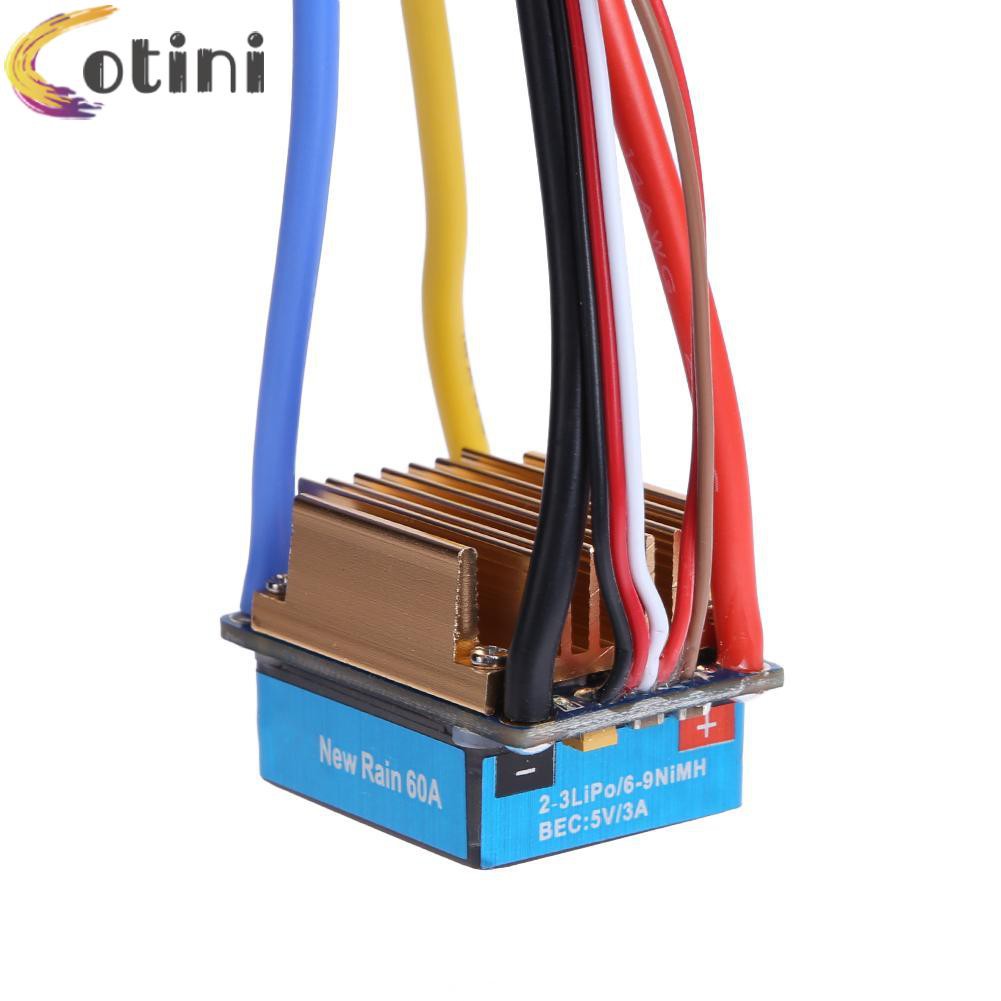 RC Bộ Điều Khiển Tốc Độ Động Cơ Không Thấm Nước 320a Esc Cho Xe Điều Khiển Từ Xa 1 / 10