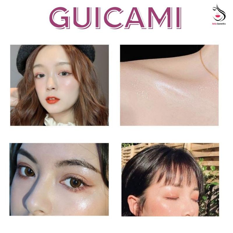 [Hàng Chuẩn]Nhũ Bắt Sáng Highlight GUICAMI Dạng Lỏng Chai Lăn