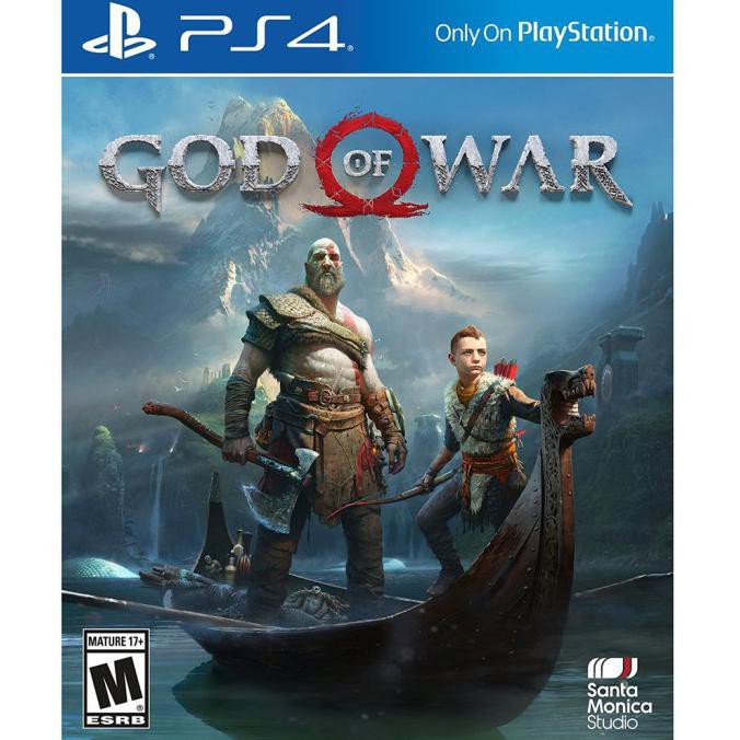 Đĩa Cd Chơi Game Ps4 God Of War Bd Ps 4 Playstation 4