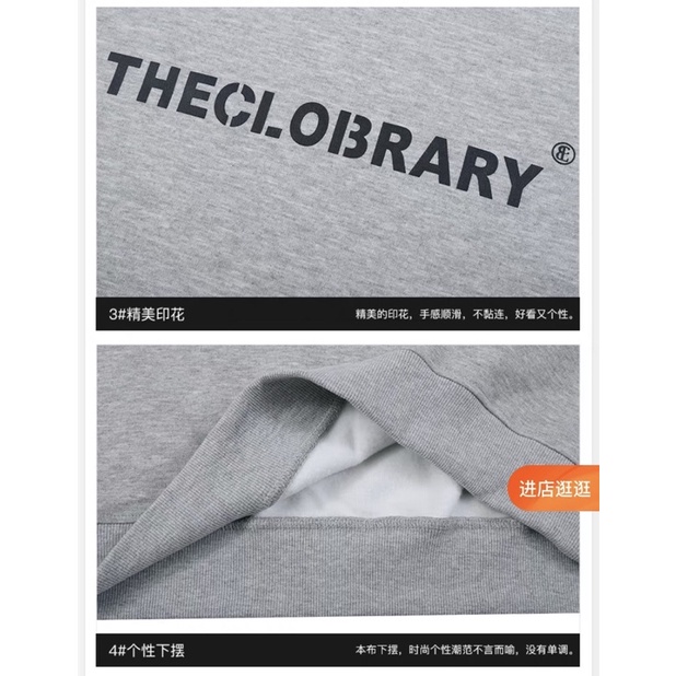 Áo sweater nelly  chất nỉ bông dáng unisex form rộng the clobrary 24 50