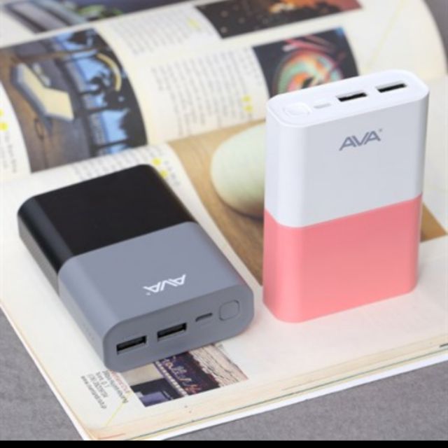 Pin sạc dự phòng AVA chính hãng 10.000mAh bảo hành 1 đổi 1 trong 1năm