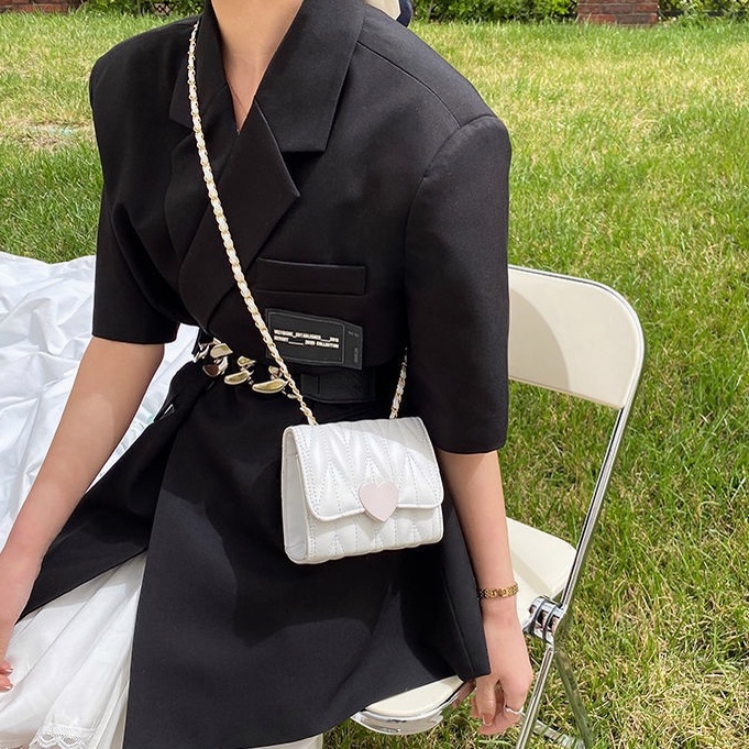 Túi hộp nữ túi đeo chéo mini dây túi xách nữ đẹp túi trái túi trái tim