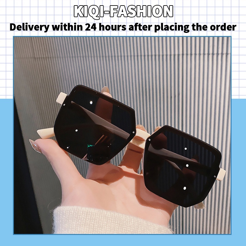 (KIQI-FASHION) COD Kính Mát Thời Trang Hàn Quốc Chống Tia Uv400 Cho Nữ