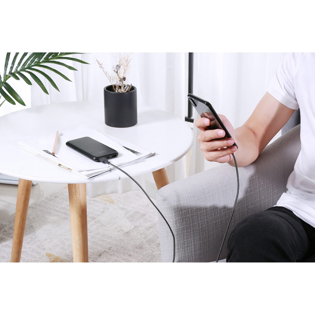 Cáp sạc nhanh cho Iphone thương hiệu AUKEY chuẩn MFI CB-BAL7 -hàng chính hãng