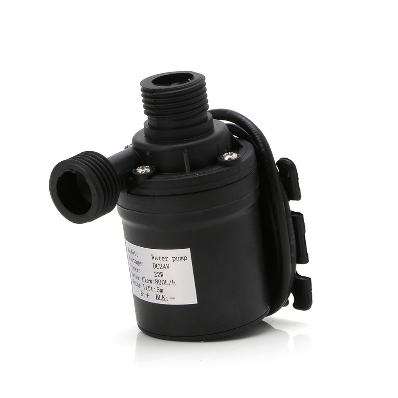 Máy bơm nước động cơ không chổi than 800L/H 5m DC 12V 24V