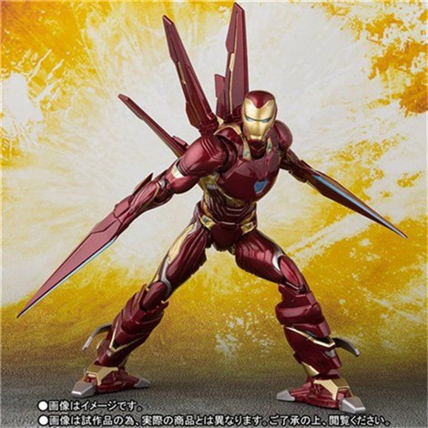Mô hình Iron Man Mark SHFMK50 Nano - Avenger Infinity War