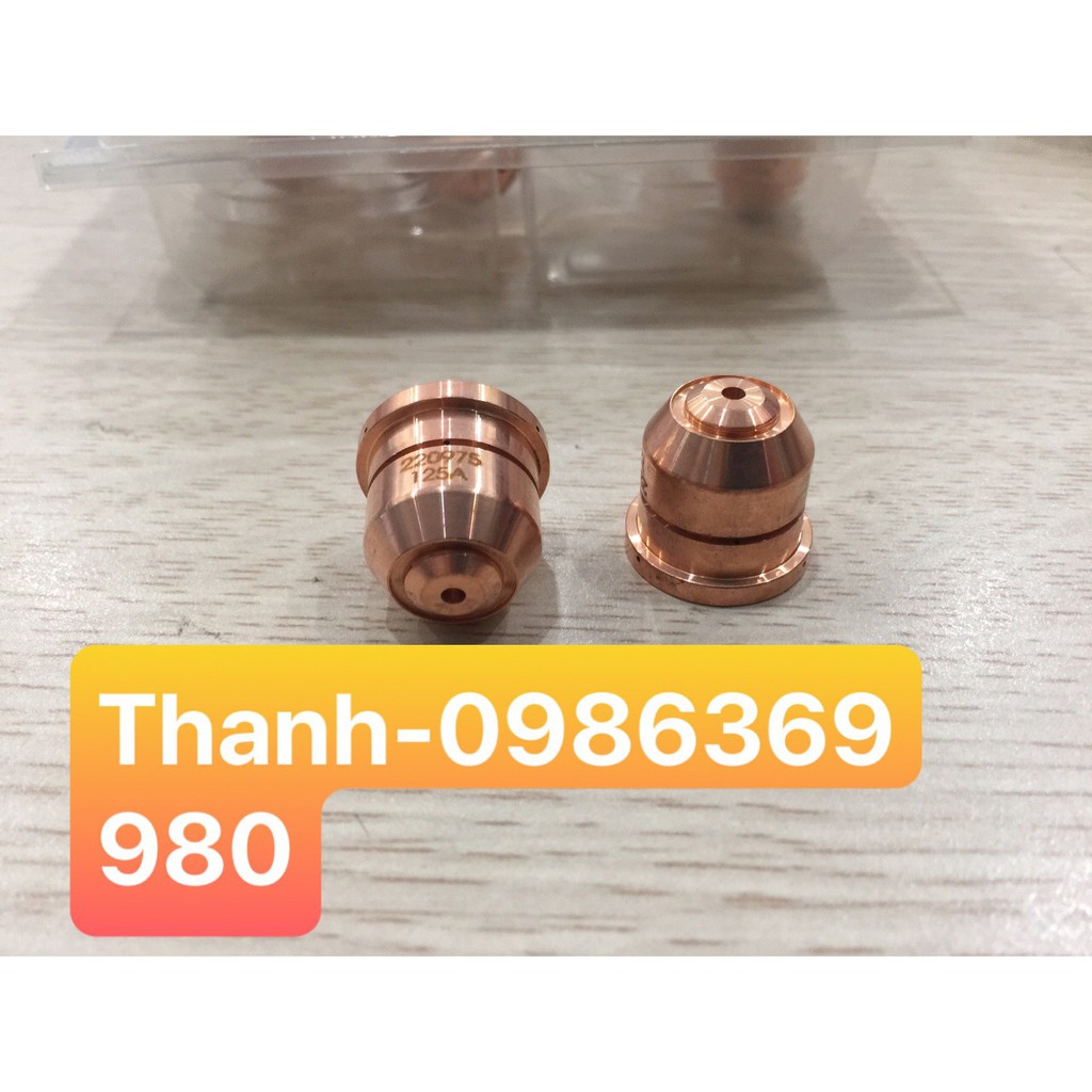 Bộ Nozzle, bép cắt 220975 và điện cực 220971 Sử dụng cho máy: Powermax125