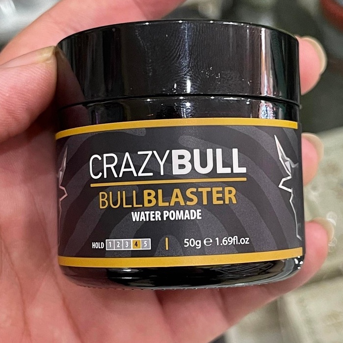 Sáp vuốt tóc nam pomade Crazy Bull U.S.A CHÍNH HÃNG 50ML + Gôm xịt tóc Siêu Giữ Nếp | keo &amp; wax vuốt tóc | november