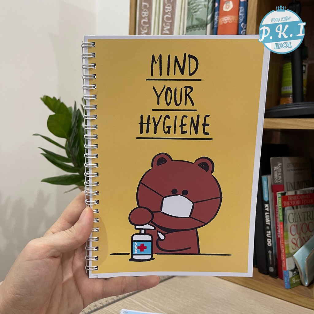 COMBO 3 NOTEBOOK LINE FRIENDS - QUÀ TẶNG K-POP