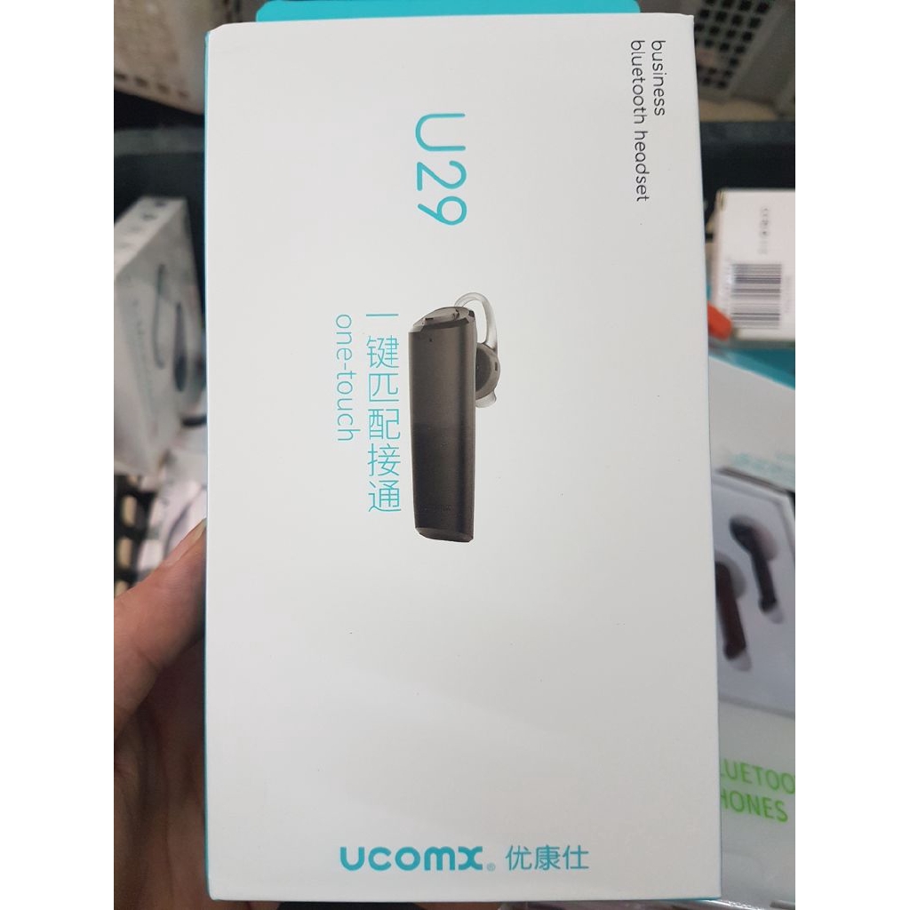Tai Bluetooth U29 UcomX gọn nhẹ bắt tiếng lọc âm chống ầm tốt